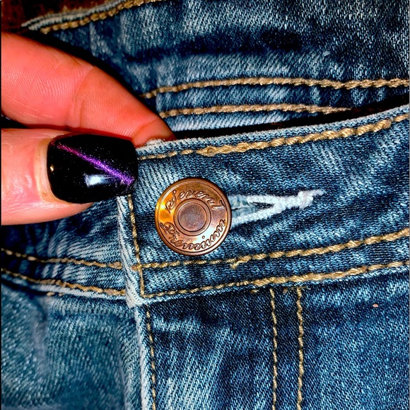 Great Condition Seven Stretch Capri Jeans Size 28 - Picture 7 of 16